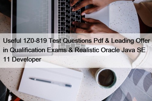 Useful 1Z0-819 Test Questions Pdf & Leading Offer ...